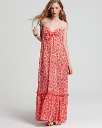 Be pretty poolside in this peasant dress from Milly. Floaty sleeves and pompom trims look effortlessly chic for leisurely days and low-key occasions. Be pretty poolside in this peasant dress from Milly. Floaty sleeves and pompom trims look effortlessly chic for leisurely days and low-key occasions.