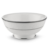 Lenox Opal Innocence Platinum Banded Bone China Fruit Bowl Lenox Opal Innocence Platinum Banded Bone China Fruit Bowl