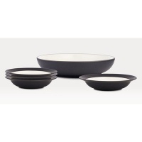 Noritake Colorwave Graphite Pasta Salad Set, 5-piece Noritake Colorwave Graphite Pasta Salad Set, 5-piece