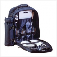 All In One Picnic Travel Backpack Plates Cutlery Set All In One Picnic Travel Backpack Plates Cutlery Set