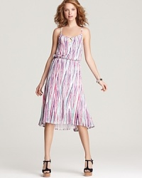 Brushstroke-like stripes lend an artsy quality to this Ella Moss dress, the epitome of effortless balmy-season style. Brushstroke-like stripes lend an artsy quality to this Ella Moss dress, the epitome of effortless balmy-season style.