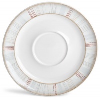 Denby Mist Falls Wide Rimmed Tea Saucer Denby Mist Falls Wide Rimmed Tea Saucer