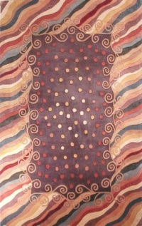 Momeni New Wave NW-12PUR2680 Purple Rug Momeni New Wave NW-12PUR2680 Purple Rug