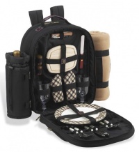 Picnic at Ascot London Picnic Backpack for Two with Blanket Picnic at Ascot London Picnic Backpack for Two with Blanket