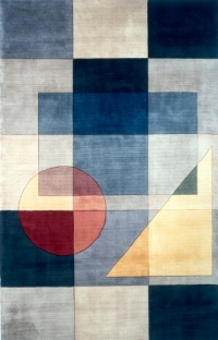 Momeni New Wave NEWWANW-54BLU7696 Blue Rug Momeni New Wave NEWWANW-54BLU7696 Blue Rug