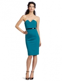 Catherine Malandrino Women's Strapless Dress, Aqua, Petite Catherine Malandrino Women's Strapless Dress, Aqua, Petite