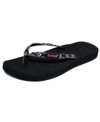 The Ginger thong sandals by Reef are a beach staple for sure. The Ginger thong sandals by Reef are a beach staple for sure.