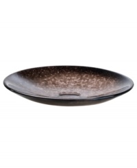 Speckled with black, the Tellus crystal platter makes a dramatic centerpiece for the dining room or coffee table. Its minimalist shape is perfect for holding noodle dishes or fresh fruit but looks simply stunning all on its own. Speckled with black, the Tellus crystal platter makes a dramatic centerpiece for the dining room or coffee table. Its minimalist shape is perfect for holding noodle dishes or fresh fruit but looks simply stunning all on its own.