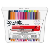 Sharpie Ultra-Fine-Point Permanent Markers, 24-Pack Colored Markers (75847) Sharpie Ultra-Fine-Point Permanent Markers, 24-Pack Colored Markers (75847)