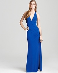 Laundry by Shelli Segal Gown - Beaded Halter Laundry by Shelli Segal Gown - Beaded Halter