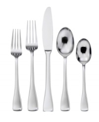 Get more than you bargained for with the Surge flatware set. Service for four boasts modern allure with a dramatic flair in polished stainless steel from Oneida. Get more than you bargained for with the Surge flatware set. Service for four boasts modern allure with a dramatic flair in polished stainless steel from Oneida.