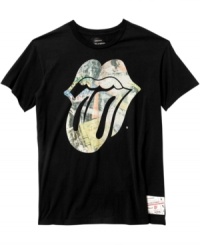 Wild horses won't drag you away from classic rock style with this Rolling Stones iconic t-shirt. Wild horses won't drag you away from classic rock style with this Rolling Stones iconic t-shirt.