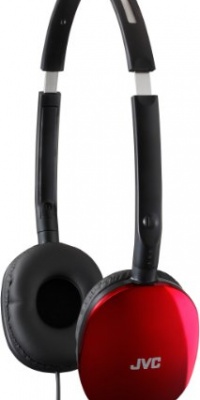 JVC Flat Headpones - Red JVC Flat Headpones - Red