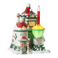 Department 56 North Pole Series Village Pip and Pop's Bubble Works Lit House, 6.89-Inch Department 56 North Pole Series Village Pip and Pop's Bubble Works Lit House, 6.89-Inch