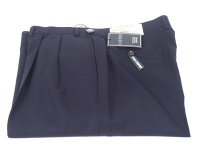 Ralph Lauren Mens Double Pleated Navy Blue Wool Dress Pants - Size 36 x30 Ralph Lauren Mens Double Pleated Navy Blue Wool Dress Pants - Size 36 x30