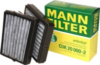 Mann-Filter CUK 20 000-2 Carbon Activated Cabin Filter Mann-Filter CUK 20 000-2 Carbon Activated Cabin Filter