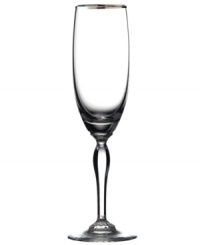 Allegra Platinum stemware is a perfect choice to toast both formal and casual occasions. The style embodies simplicity defined with elegant details, in sparkling crystal embellished with platinum trim. Allegra Platinum stemware is a perfect choice to toast both formal and casual occasions. The style embodies simplicity defined with elegant details, in sparkling crystal embellished with platinum trim.