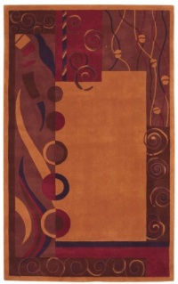 Nourison Dimensions, ND18 Rust Area Rug Nourison Dimensions, ND18 Rust Area Rug