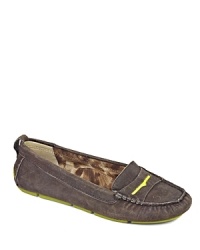 Slip into these driving moccasin-style flats and you will be ready to keep rolling all day; by Sam Edelman. Slip into these driving moccasin-style flats and you will be ready to keep rolling all day; by Sam Edelman.
