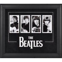 The Beatles Four Photo Framed Presentation - 15 X 17 The Beatles Four Photo Framed Presentation - 15 X 17