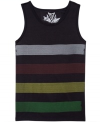 When the mercury rises, this Univibe tank top helps you keep your cool intact. When the mercury rises, this Univibe tank top helps you keep your cool intact.