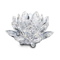 Swarovski Waterlily Candleholder, medium Swarovski Waterlily Candleholder, medium