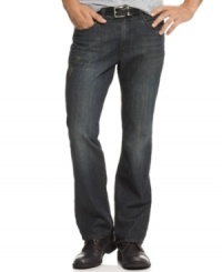 Every wardrobe needs a pair of classic boot-cut jeans like these from Kenneth Cole New York.