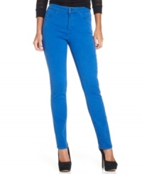 Bold basics: These petite jeggings from Not Your Daughter's Jeans are modern essentials in a striking new hue. Try them with a billowy tunic or with a crisp tucked-in shirt! Bold basics: These petite jeggings from Not Your Daughter's Jeans are modern essentials in a striking new hue. Try them with a billowy tunic or with a crisp tucked-in shirt!