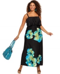 From the beach to brunch, Style&co.'s sleeveless plus size maxi dress is a must-get for summer fun! From the beach to brunch, Style&co.'s sleeveless plus size maxi dress is a must-get for summer fun!