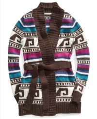 Add a fresh design to her sweet style this fall with this cuddly cardigan from Epic Threads, perfect for cool autumn nights. Add a fresh design to her sweet style this fall with this cuddly cardigan from Epic Threads, perfect for cool autumn nights.