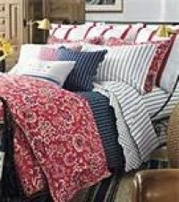 Lauren by Ralph Lauren VILLA MARTINE Blue & Cream STANDARD Pillowcases Lauren by Ralph Lauren VILLA MARTINE Blue & Cream STANDARD Pillowcases