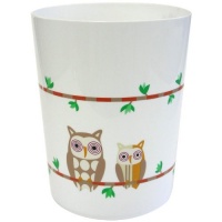 Allure Home Creations Hoot Wastebasket Allure Home Creations Hoot Wastebasket