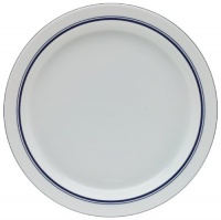 Dansk Christianshavn Blue Round Platter Dansk Christianshavn Blue Round Platter