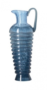 Kosta Boda Corfu Blue Pitcher Kosta Boda Corfu Blue Pitcher
