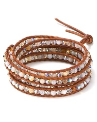 Ready made for the October babe: Chan Luu puts a personal spin on its signature leather and precious stone wrap bracelets with its birthstone collection. Ready made for the October babe: Chan Luu puts a personal spin on its signature leather and precious stone wrap bracelets with its birthstone collection.