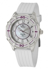 Bulova Women's 96L144 Solano Marine Star Rubber Watch