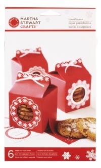 Martha Stewart Crafts Snow Lace Treat Boxes Martha Stewart Crafts Snow Lace Treat Boxes