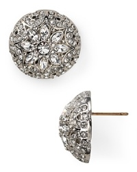 Specially set crystals round out these dressed up Carolee studs that offer the perfect amount of sparkle. Specially set crystals round out these dressed up Carolee studs that offer the perfect amount of sparkle.