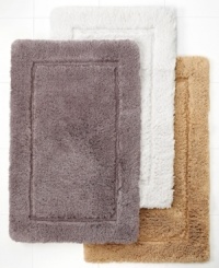 Sink your toes into post-shower luxury with Hotel Collection's impeccably soft silk blended rugs. The lavish materials are sumptuous to touch, leaving your feet feeling rejuvenated day after day. Sink your toes into post-shower luxury with Hotel Collection's impeccably soft silk blended rugs. The lavish materials are sumptuous to touch, leaving your feet feeling rejuvenated day after day.