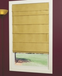 A silky smooth alternative to standard Roman shades, this faux silk Roman roller shade features a streamlined design with an ultra-soft hand. Perfect for adding elegance and texture to any room, it is also lined for convenience and cordless for added safety. A silky smooth alternative to standard Roman shades, this faux silk Roman roller shade features a streamlined design with an ultra-soft hand. Perfect for adding elegance and texture to any room, it is also lined for convenience and cordless for added safety.