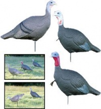 Flambeau Turkey Love Triangle Set Decoy Flambeau Turkey Love Triangle Set Decoy