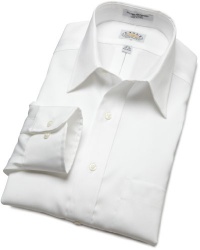 EAGLE Men's 100% Cotton Pinpoint Pointed Collar Non Iron Long Sleeve Dress Shirt EAGLE Men's 100% Cotton Pinpoint Pointed Collar Non Iron Long Sleeve Dress Shirt