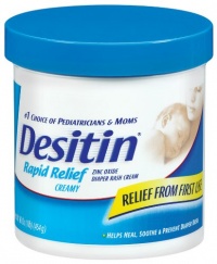 Desitin Rapid Relief Creamy Jar, 16-Ounce Desitin Rapid Relief Creamy Jar, 16-Ounce