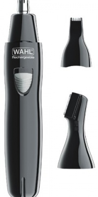 Wahl 9865-300 Deluxe Groomer Rechargeable Ear, Nose and Eyebrow Trimmer, Chrome Wahl 9865-300 Deluxe Groomer Rechargeable Ear, Nose and Eyebrow Trimmer, Chrome