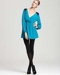 Win grins and hold stares when you sport this eye-catching Dolce Vita dress to your next soirée--rendered in wispy silk and accented with of-the-moment color blocked accents, it's a winning wardrobe must-own. Win grins and hold stares when you sport this eye-catching Dolce Vita dress to your next soirée--rendered in wispy silk and accented with of-the-moment color blocked accents, it's a winning wardrobe must-own.