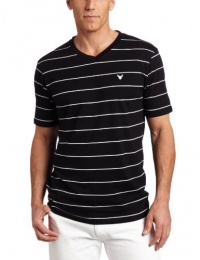 Company 81 Men's Basic Stripe V-Neck Tee Company 81 Men's Basic Stripe V-Neck Tee