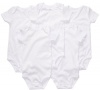 Carter's 5 Pack Shortsleeve Bodysuits -- white size: 24 months