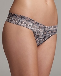 Hanky Panky Thong - Anaconda Low Rise #8N1584 Hanky Panky Thong - Anaconda Low Rise #8N1584