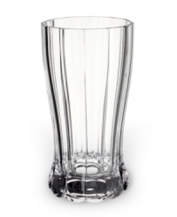 Elevate your favorite everyday beverage with this beautiful, prismatic highball glass. With a gently scalloped base and a subtle hourglass shape. (Clearance) Elevate your favorite everyday beverage with this beautiful, prismatic highball glass. With a gently scalloped base and a subtle hourglass shape. (Clearance)