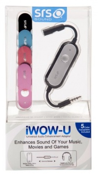SRS Labs iWOW HD-Quality 3.5mm 3D Surround Sound Adaptor with Multicolor Kit SRS Labs iWOW HD-Quality 3.5mm 3D Surround Sound Adaptor with Multicolor Kit